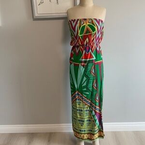 Earthbound Trading Co. Strapless Dress